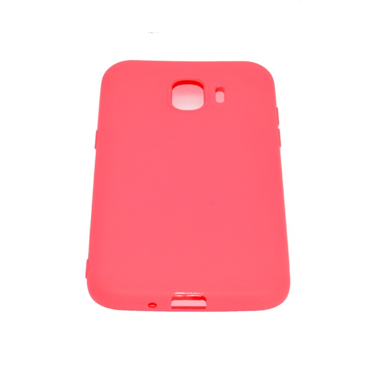 Soft Matte TPU Back Shell for Samsung Galaxy J2 Pro 2018 - Red-5