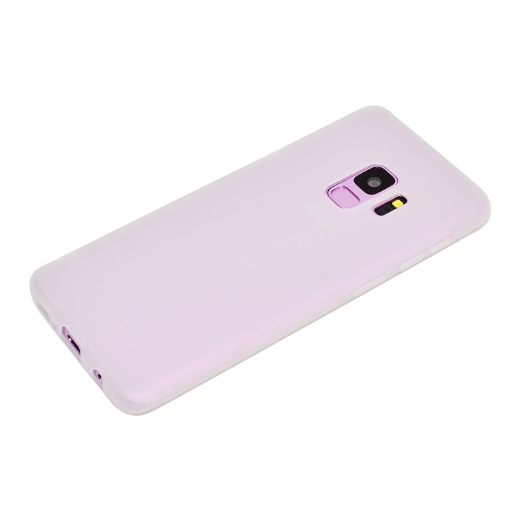 Solid Color Frosted Soft TPU Phone Cover for Samsung Galaxy S9 G960 - White-3