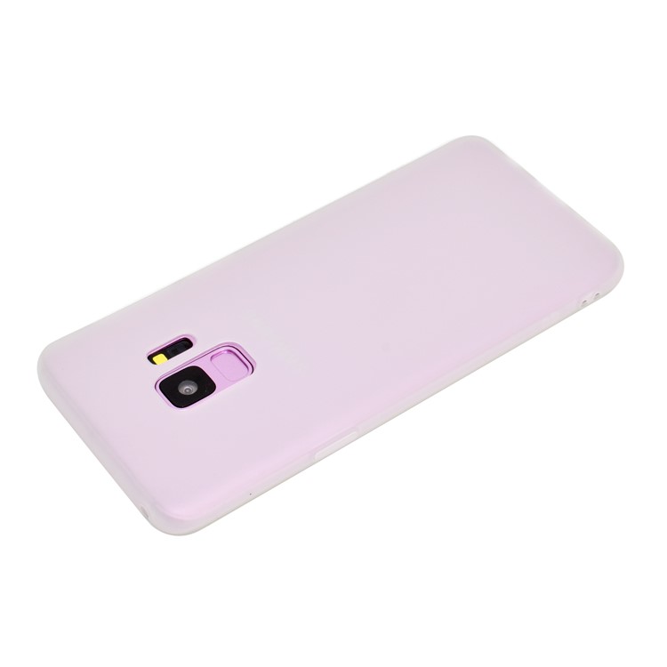 Solid Color Frosted Soft TPU Phone Cover for Samsung Galaxy S9 G960 - White-4