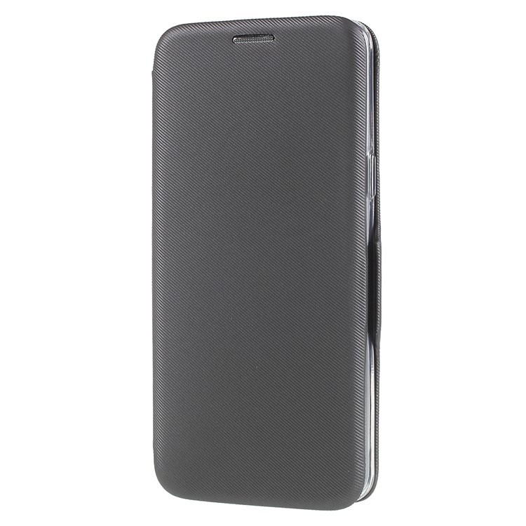 PU Leather Stand Phone Case with Card Slot for Samsung Galaxy S9 SM-G960 - Grey-2