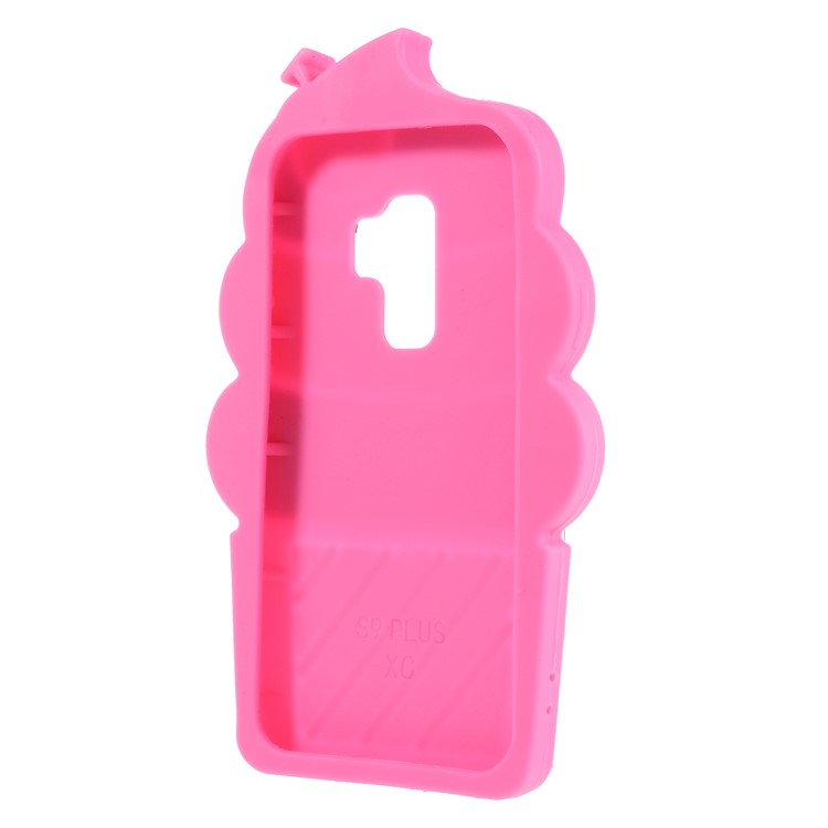 3D Cherry Ice Cream Silicone Mobile Phone Case for Samsung Galaxy S9 Plus SM-G965 - Rose-6