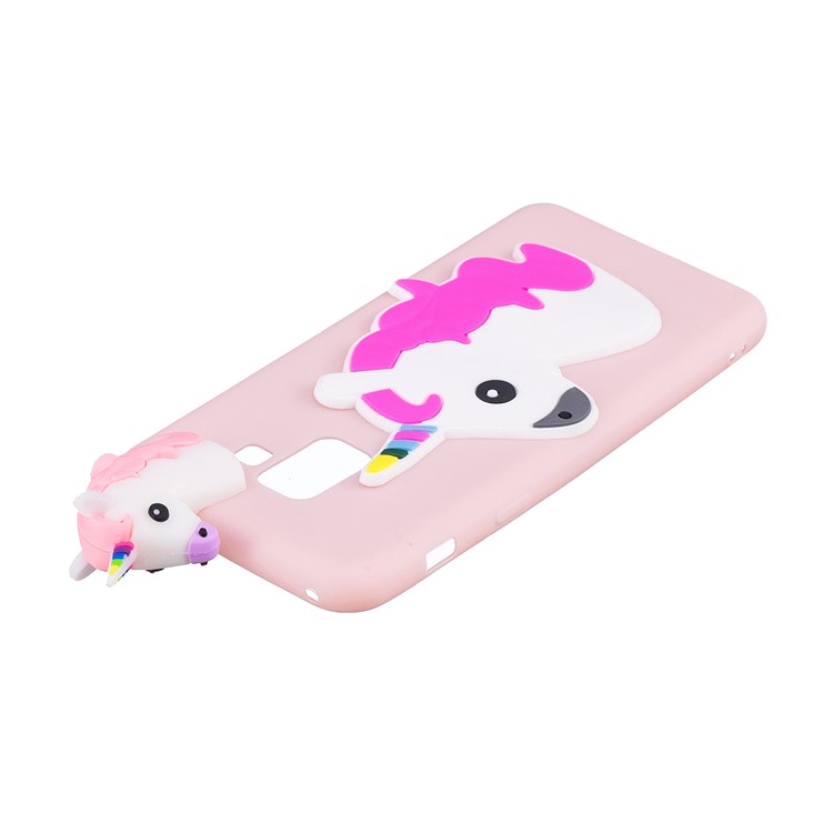 3D Cute Doll Pattern Printing TPU Phone Case for Samsung Galaxy A5 (2018) - Unicorn-8