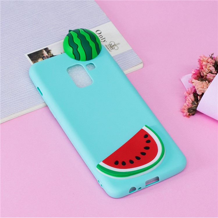 3D Cute Fruit Pattern Printing TPU Protection Case for Samsung Galaxy A5 (2018) - Watermelon-5