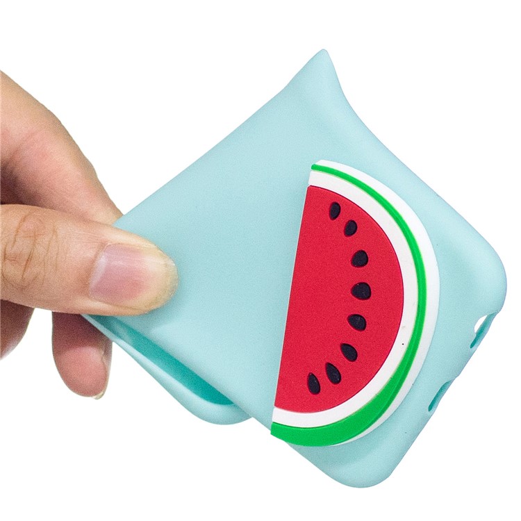 3D Cute Fruit Pattern Printing TPU Protection Case for Samsung Galaxy A5 (2018) - Watermelon-6