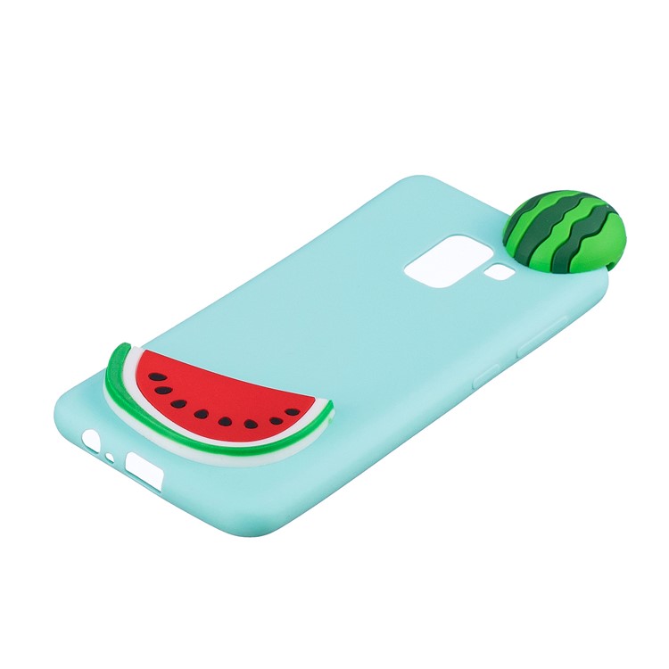 3D Cute Fruit Pattern Printing TPU Protection Case for Samsung Galaxy A5 (2018) - Watermelon-7