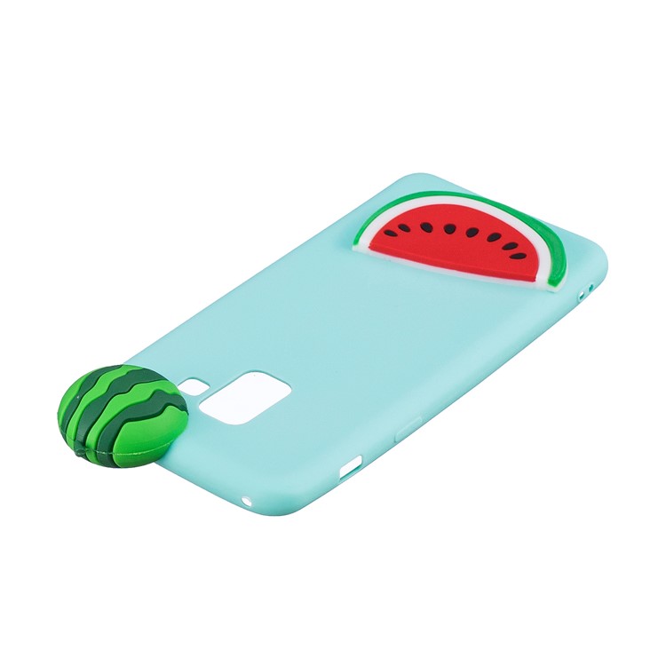 3D Cute Fruit Pattern Printing TPU Protection Case for Samsung Galaxy A5 (2018) - Watermelon-8