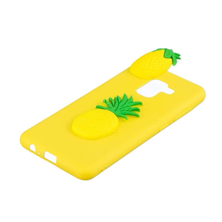 3D Fruit Pattern Printing TPU Phone Cover Case for Samsung Galaxy A5 (2018) - Pineapple-8
