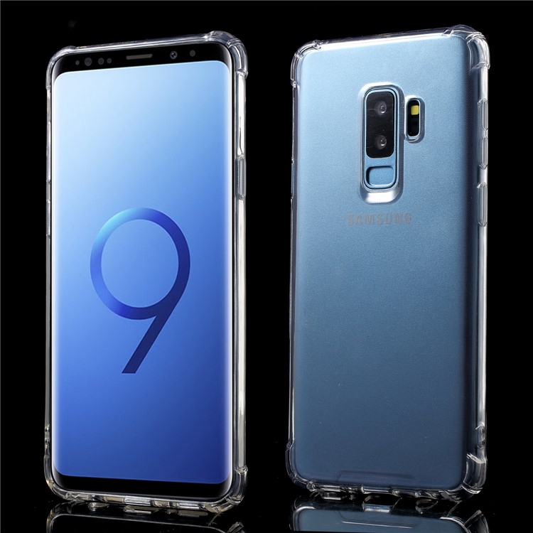 Clear TPU Flexible Case for Samsung Galaxy S9+ SM-G965 - Transparent-1
