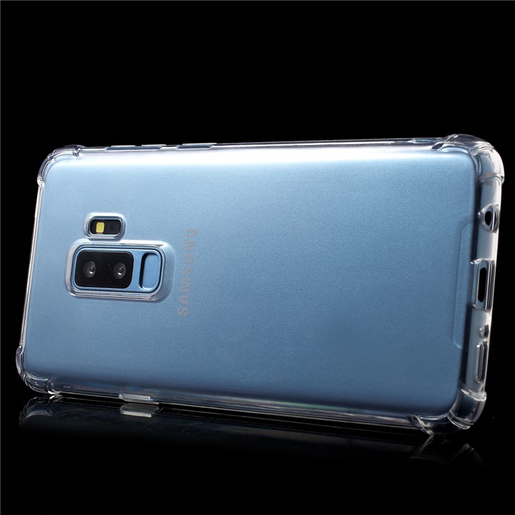 Clear TPU Flexible Case for Samsung Galaxy S9+ SM-G965 - Transparent-3