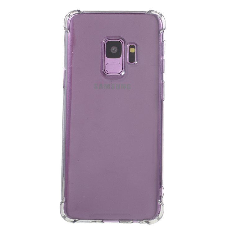 Clear TPU Flexible Case for Samsung Galaxy S9 SM-G960 - Grey-2