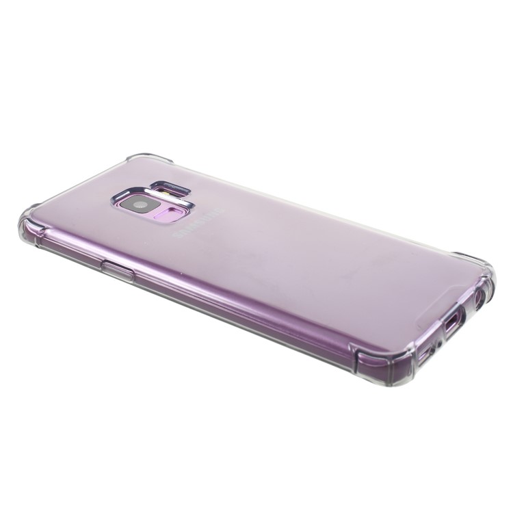 Clear TPU Flexible Case for Samsung Galaxy S9 SM-G960 - Grey-3
