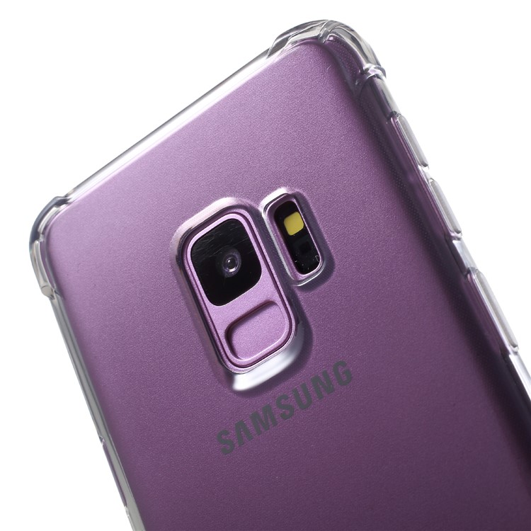 Clear TPU Flexible Case for Samsung Galaxy S9 SM-G960 - Grey-5