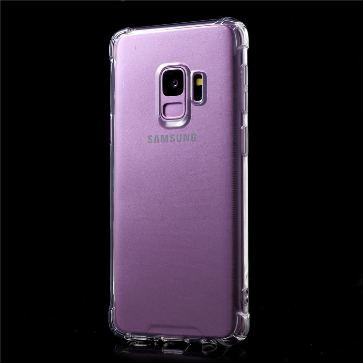 Clear TPU Flexible Cover for Samsung Galaxy S9 SM-G960 - Transparent-3