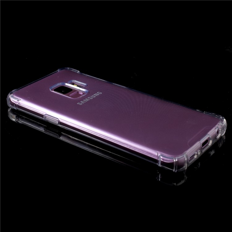 Clear TPU Flexible Cover for Samsung Galaxy S9 SM-G960 - Transparent-4