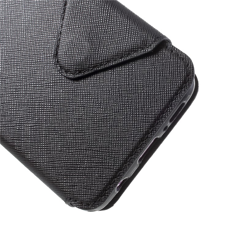 ROAR KOREA View Window Leather Card Holder Mobile Cover for Samsung Galaxy S9 SM-G960 - Black-7