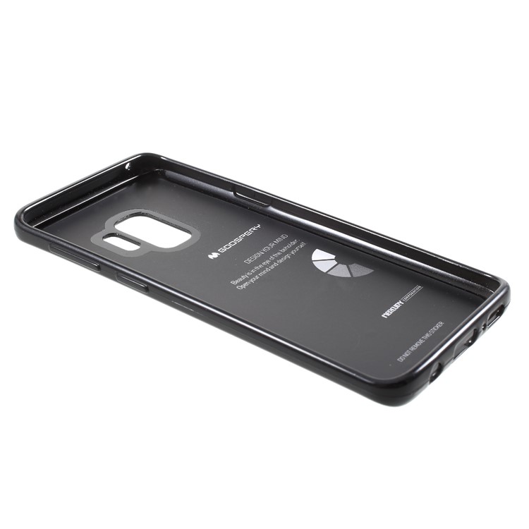 MERCURY GOOSPERY Jelly Glitter Powder TPU Casing for Samsung Galaxy S9 SM-G960 - Black-7