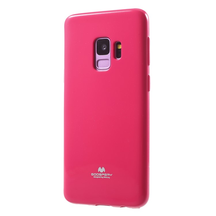 MERCURY GOOSPERY Jelly Glitter Powder TPU Casing Cover for Samsung Galaxy S9 SM-G960 - Rose-3