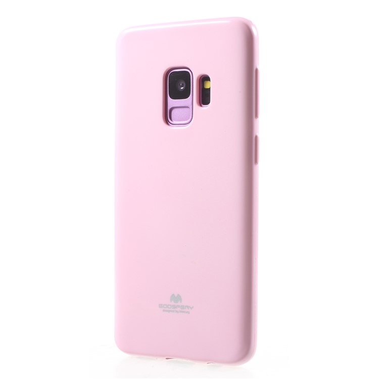 MERCURY GOOSPERY Jelly Glitter Powder TPU Shell for Samsung Galaxy S9 SM-G960 - Pink-3