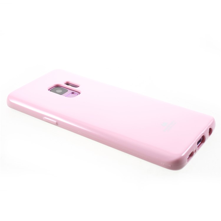 MERCURY GOOSPERY Jelly Glitter Powder TPU Shell for Samsung Galaxy S9 SM-G960 - Pink-4