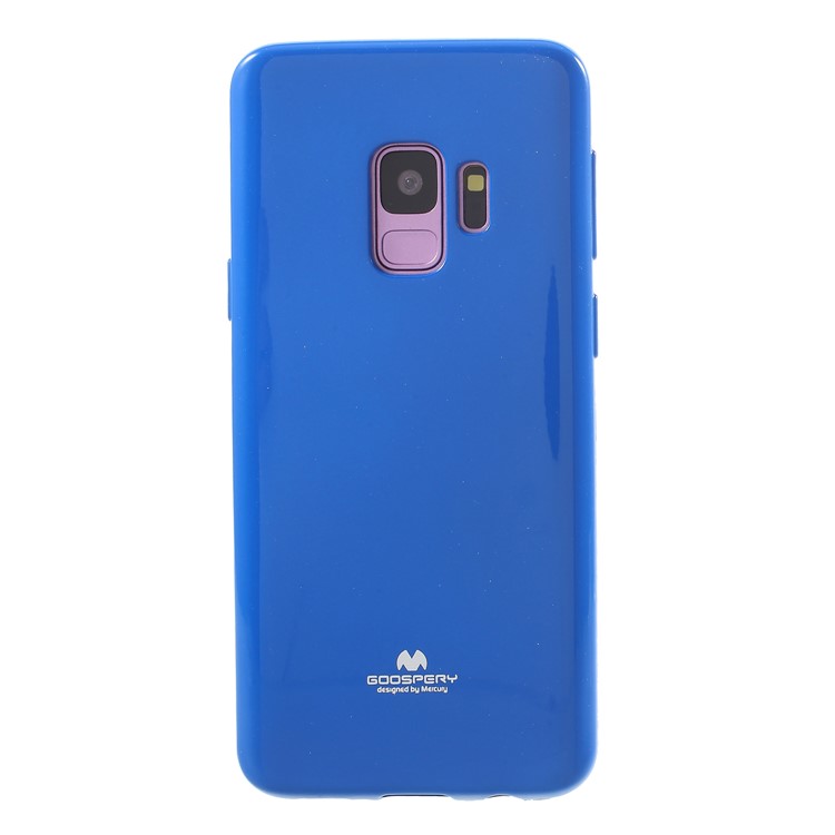 MERCURY GOOSPERY Jelly Glitter Powder TPU Cellphone Cover for Samsung Galaxy S9 SM-G960 - Blue-1