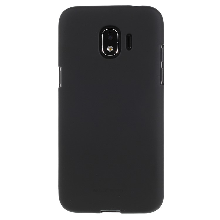 MERCURY GOOSPERY Matte Skin TPU Cover Case for Samsung Galaxy J2 Pro 2018 - Black-2