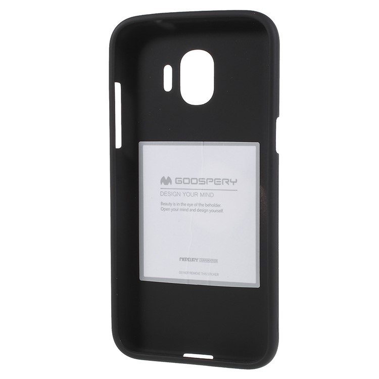 MERCURY GOOSPERY Matte Skin TPU Cover Case for Samsung Galaxy J2 Pro 2018 - Black-5