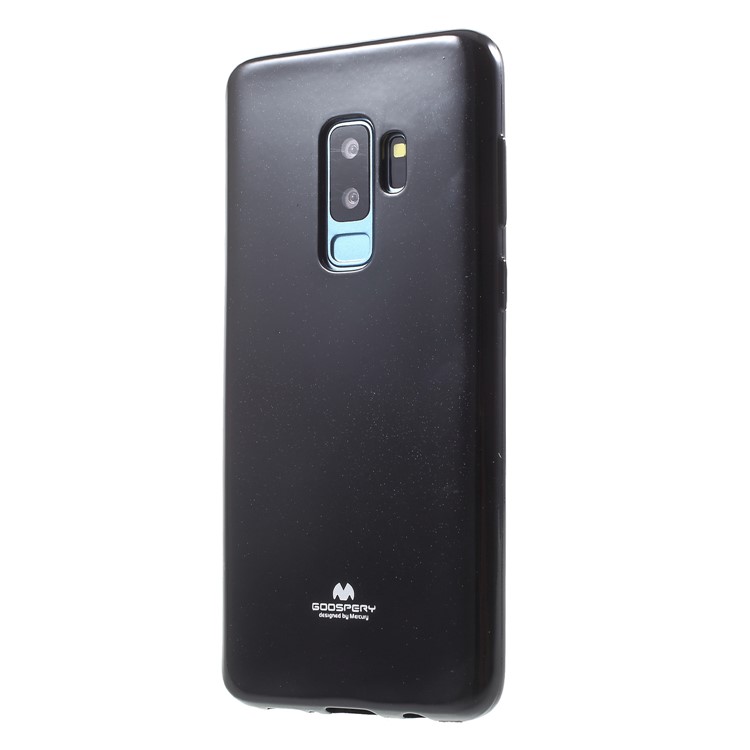 MERCURY GOOSPERY Jelly Glitter Powder TPU Casing Accessory for Samsung Galaxy S9 Plus SM-G965 - Black-3