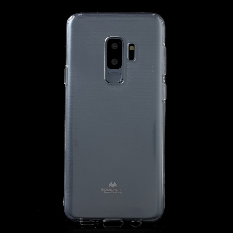 MERCURY GOOSPERY Jelly Glitter Powder TPU Case Cover Accessory for Samsung Galaxy S9 Plus SM-G965 - Transparent-1