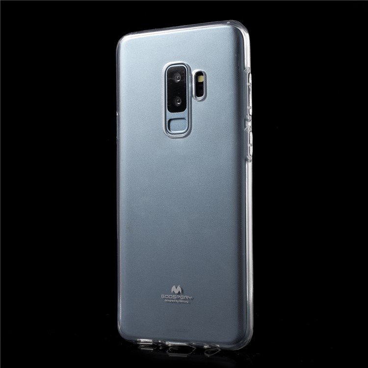 MERCURY GOOSPERY Jelly Glitter Powder TPU Case Cover Accessory for Samsung Galaxy S9 Plus SM-G965 - Transparent-3