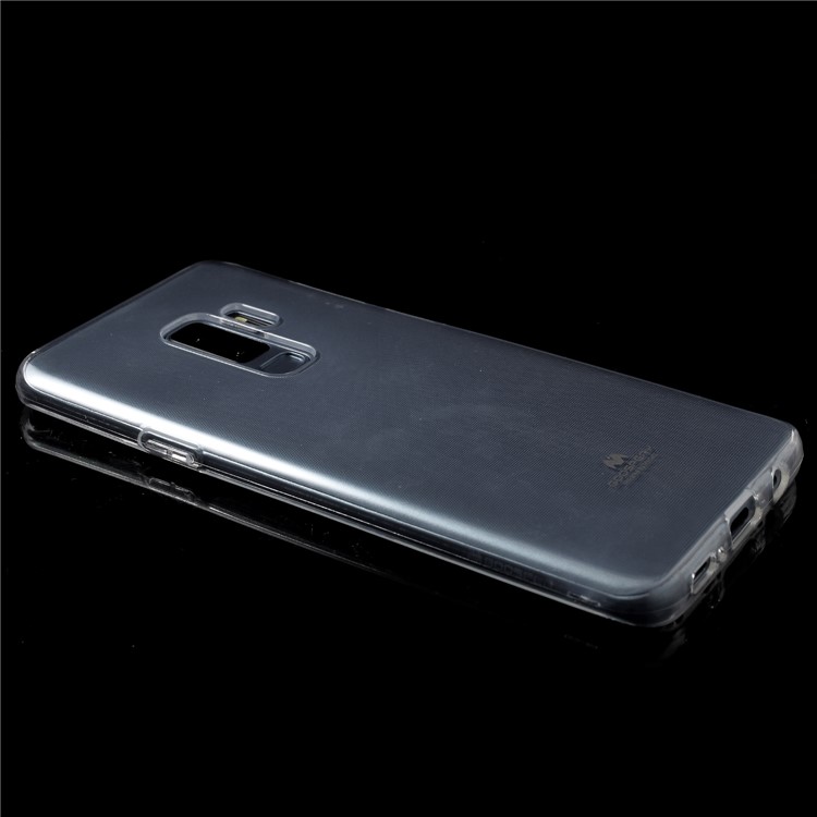 MERCURY GOOSPERY Jelly Glitter Powder TPU Case Cover Accessory for Samsung Galaxy S9 Plus SM-G965 - Transparent-4