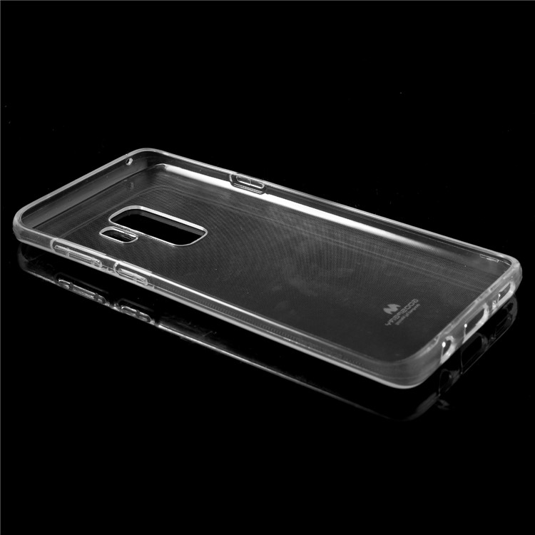 MERCURY GOOSPERY Jelly Glitter Powder TPU Case Cover Accessory for Samsung Galaxy S9 Plus SM-G965 - Transparent-5