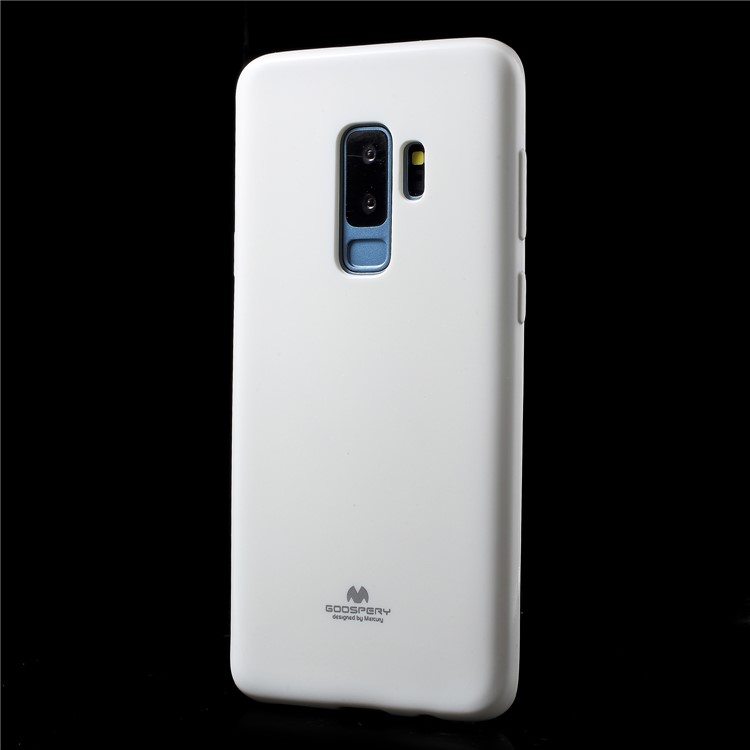MERCURY GOOSPERY Jelly Glitter Powder TPU Cover Accessory for Samsung Galaxy S9 Plus SM-G965 - White-3