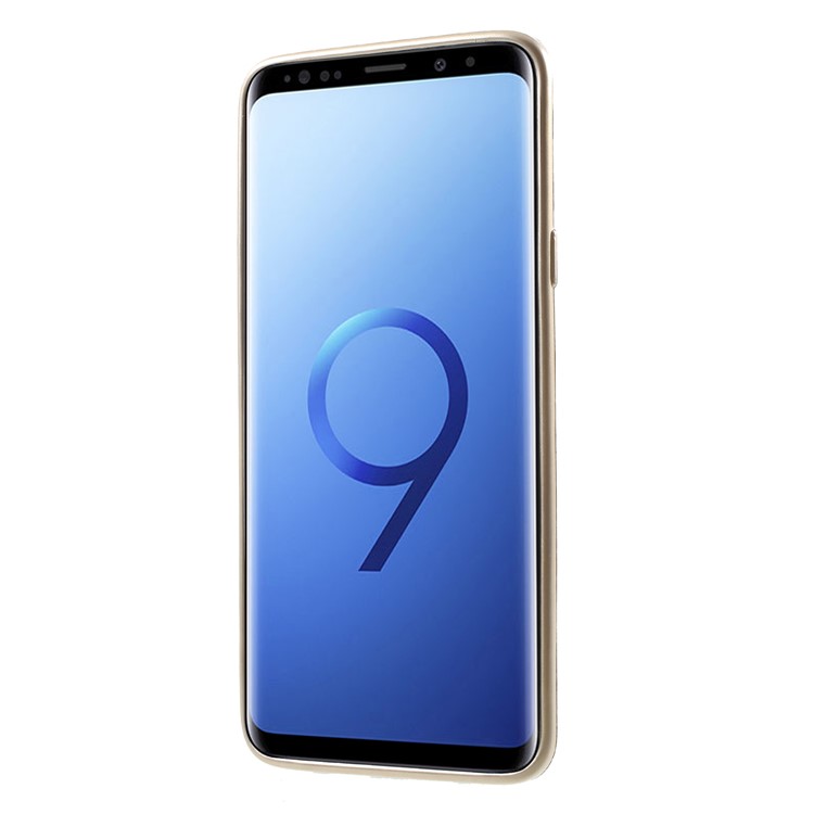 MERCURIO GOOSPERY Polvo De Gelatina Cubierta De La Caja Del Teléfono TPU Para Samsung Galaxy S9 Plus SM-G965 - Oro-2