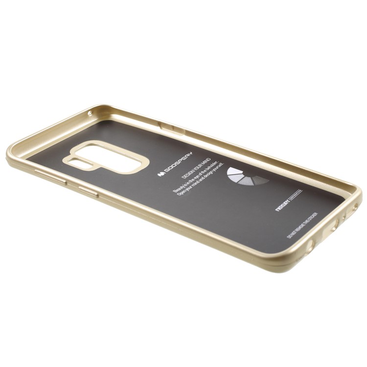 MERCURIO GOOSPERY Polvo De Gelatina Cubierta De La Caja Del Teléfono TPU Para Samsung Galaxy S9 Plus SM-G965 - Oro-5