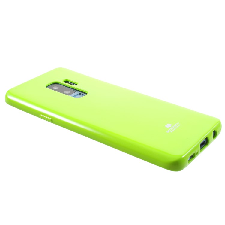 MERCURY GOOSPERY Jelly Glitter Polvo TPU Cubierta Del Teléfono Móvil Para Samsung Galaxy S9 Plus SM-G965 - Verde-4