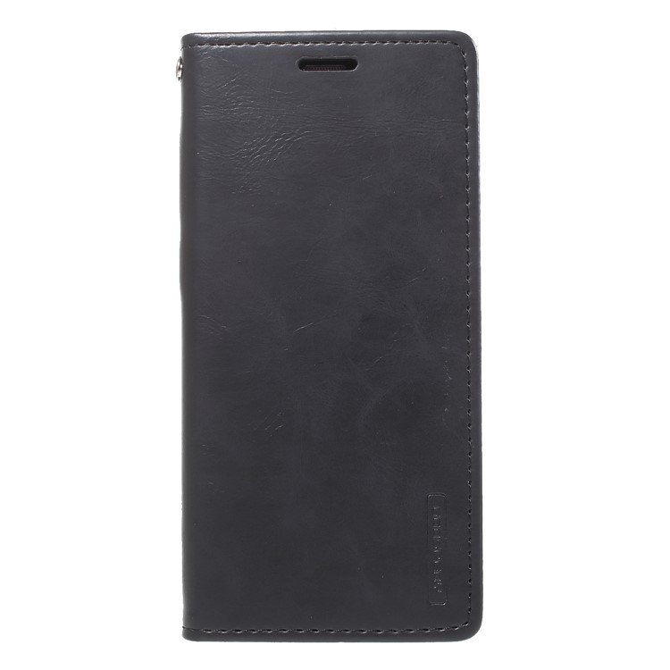 MERCURY GOOSPERY Blue Moon Leather Wallet Cover for Samsung Galaxy S9 G960 - Black-1