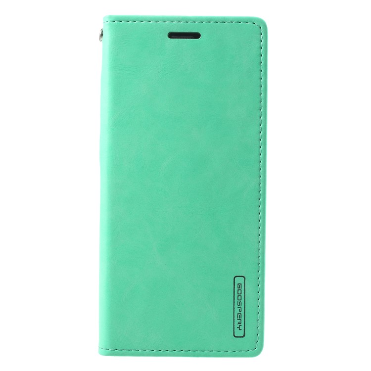 MERCURY GOOSPERY Blue Moon Leather Stand Mobile Case for Samsung Galaxy S9 G960 - Cyan-1