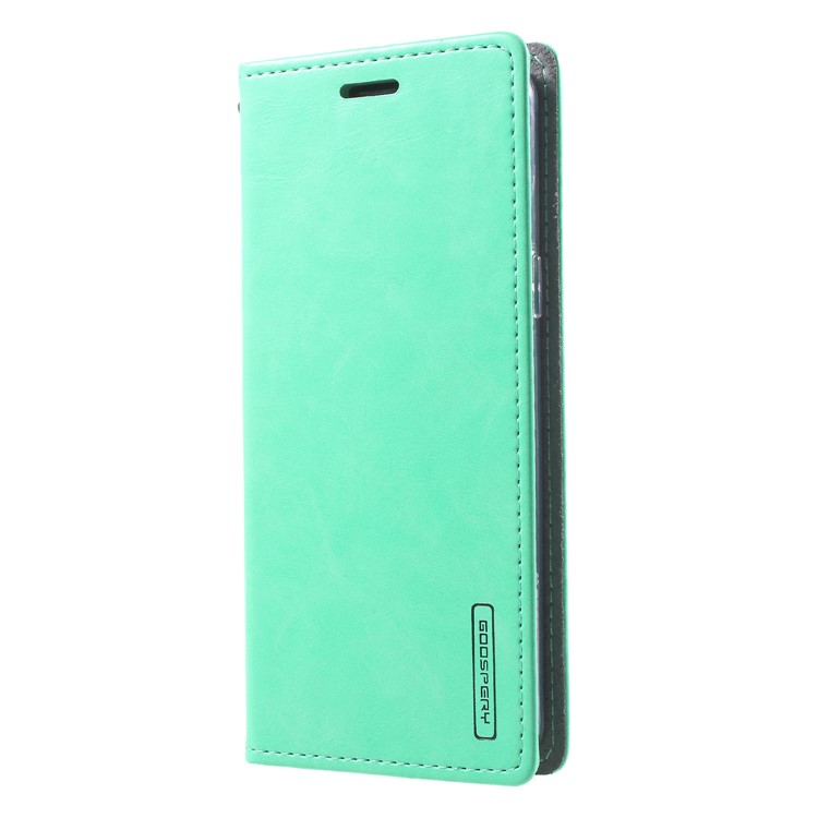 MERCURY GOOSPERY Blue Moon Leather Stand Mobile Case for Samsung Galaxy S9 G960 - Cyan-3