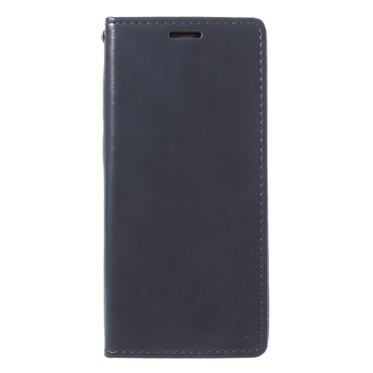 MERCURY GOOSPERY Blue Moon Leather Wallet Mobile Cover for Samsung Galaxy S9 G960 - Dark Blue-1