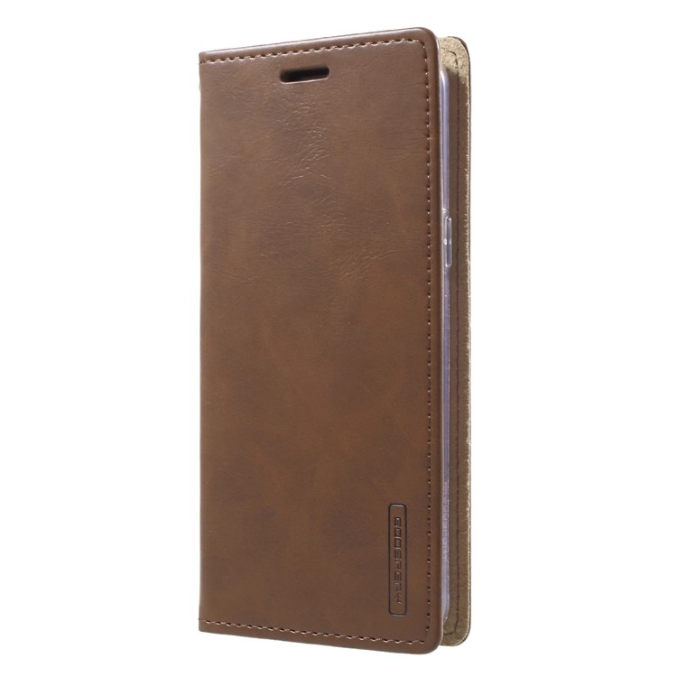 MERCURY GOOSPERY Blue Moon Leather Stand Case Accessory for Samsung Galaxy S9 G960 - Brown-3