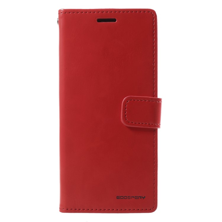 MERCURY GOOSPERY Blue Moon Stand Wallet Leather Case for Samsung Galaxy S9 SM-G960 - Red-3