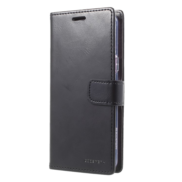MERCURY GOOSPERY Blue Moon Wallet Stand Leather Cover for Samsung Galaxy S9 SM-G960 - Black-3