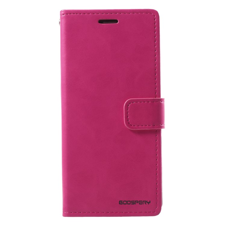 MERCURY GOOSPERY Blue Moon Leather Stand Wallet Phoen Casing for Samsung Galaxy S9 SM-G960 - Rose-1