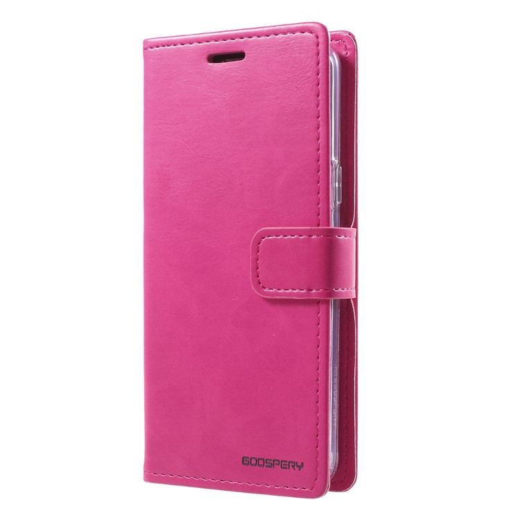 MERCURY GOOSPERY Blue Moon Leather Stand Wallet Phoen Casing for Samsung Galaxy S9 SM-G960 - Rose-3