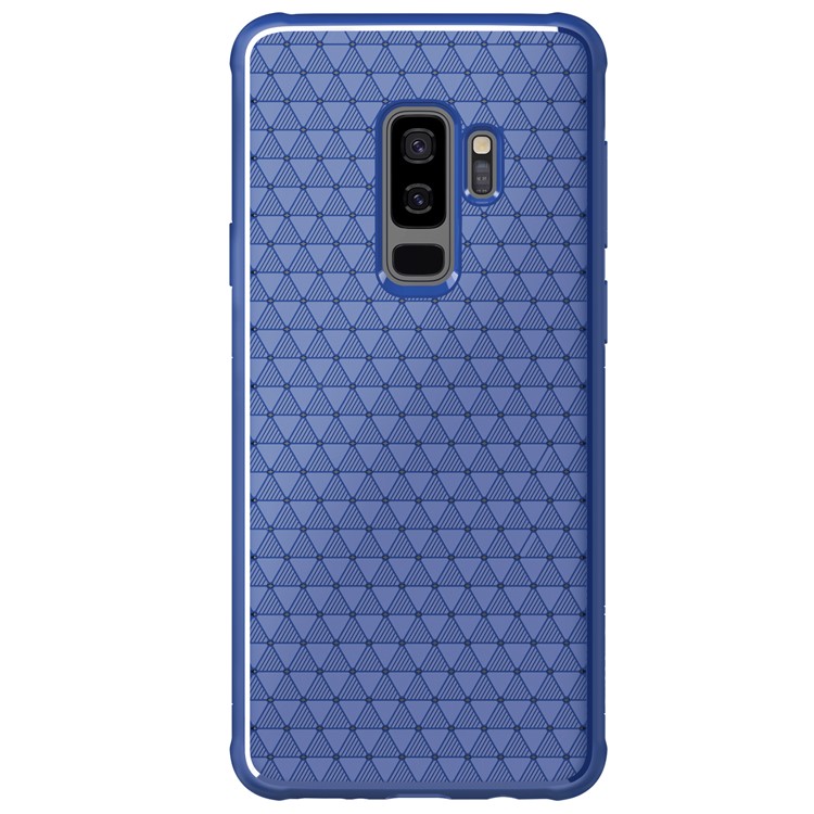 

NILLKIN Weave Series Heat Dissipation TPU Mobile Casing for Samsung Galaxy S9+ G965 - Blue