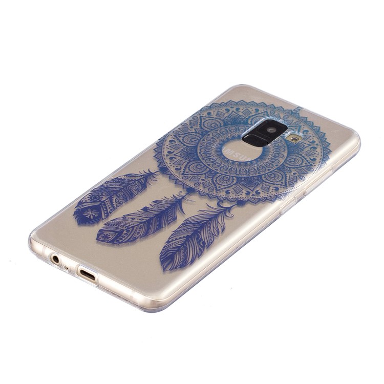 Pattern Printing IMD TPU Cellphone Shell for Samsung Galaxy A8 Plus (2018) - Dream Catcher-2