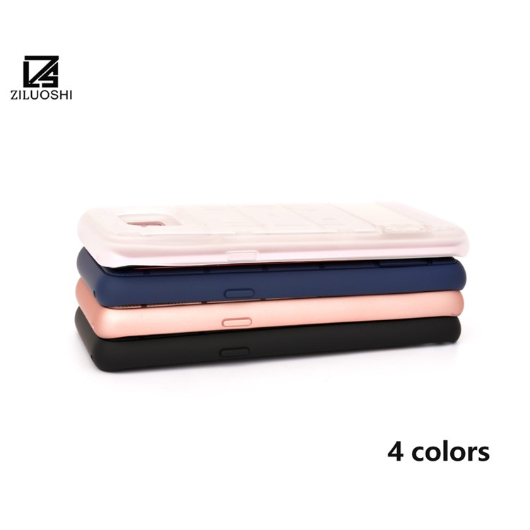 Non-slip TPU+PC Combo Case with Kickstand for Samsung Galaxy S8 G950 - Black-4