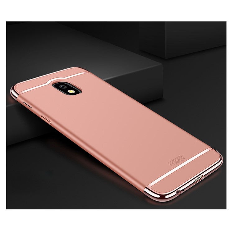 MOFI Guard Series Detachable 3-in-1 Electroplating Plastic Shell for Samsung Galaxy J3 (2017) EU Version / J3 Pro (2017) - Rose Gold-1
