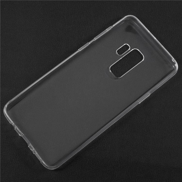 100Pcs Transparent Soft TPU Protective Cell Phone Case Cover for Samsung Galaxy S9+ SM-G965-2