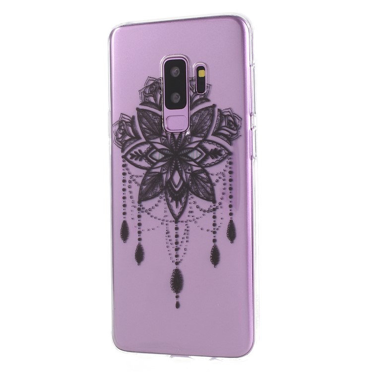 50Pcs/Set Ultra-thin Patterned Soft TPU Case for Samsung Galaxy S9 Plus SM-G965 - Black Dream Catcher-2
